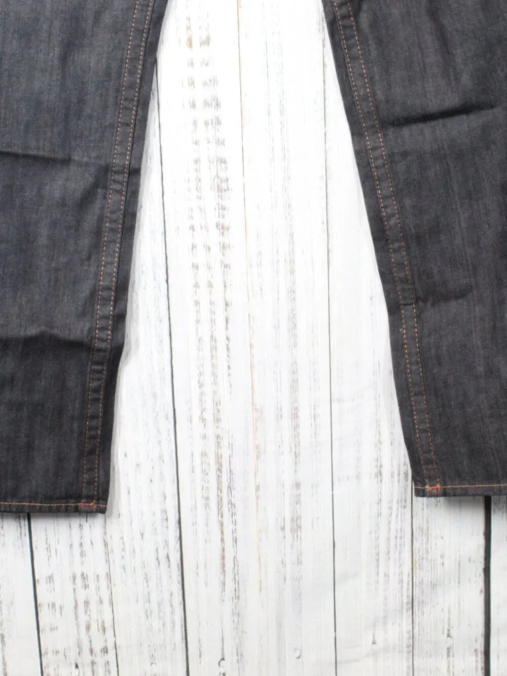NWT True Religion Straight Leg Flap Jeans Sunset Logo Orange Red Stitch 33